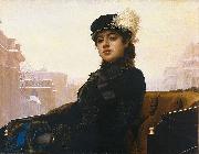 Ivan Kramskoi, Portrait of an unknown woman,